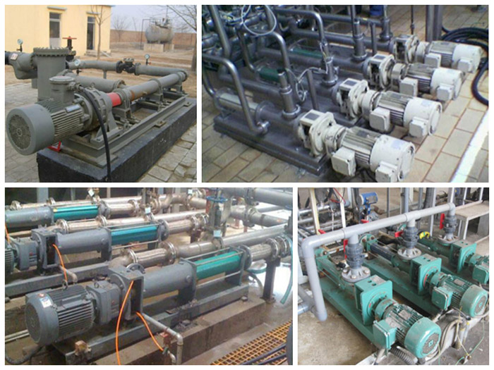 單螺杆(gǎn)泵使用現(xian)場